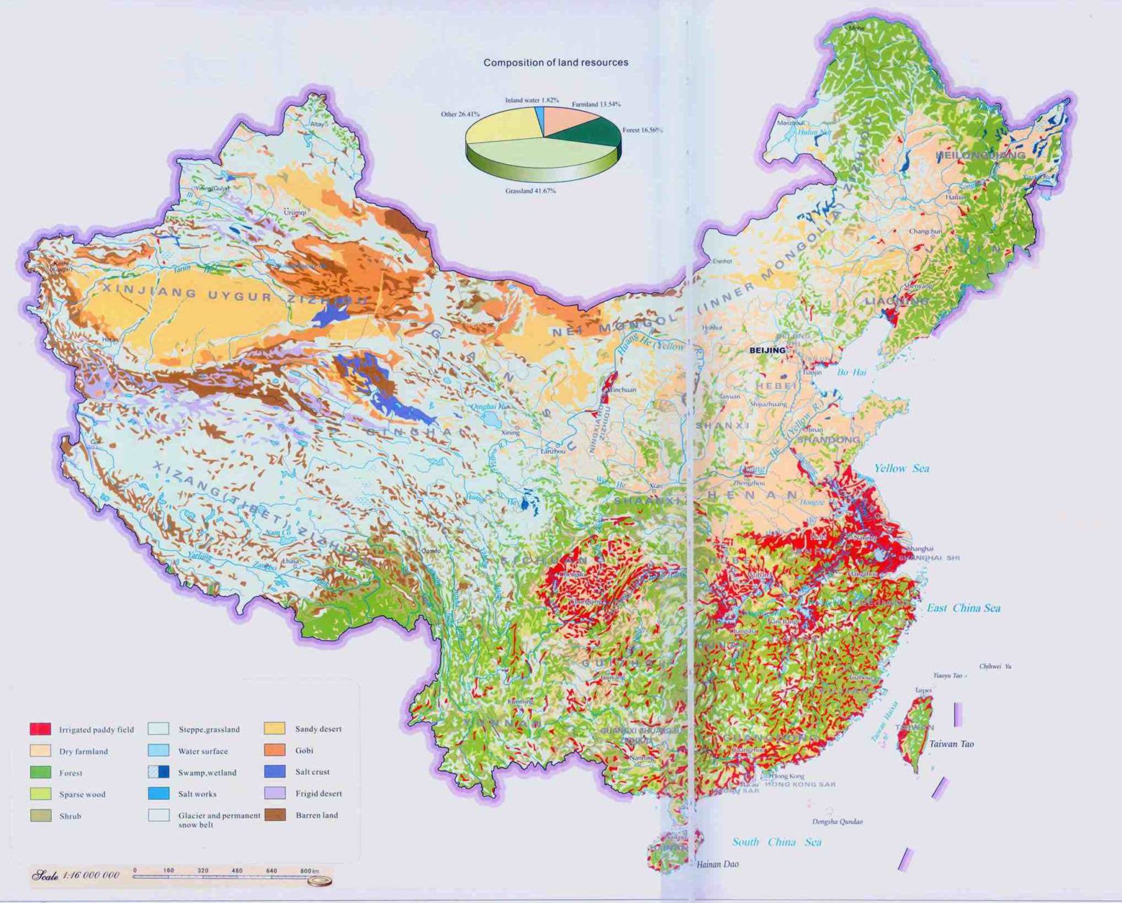 Land Composition Map