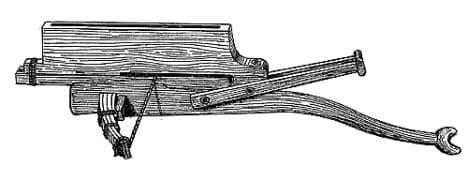 China invented the crossbow in the 5th century BC