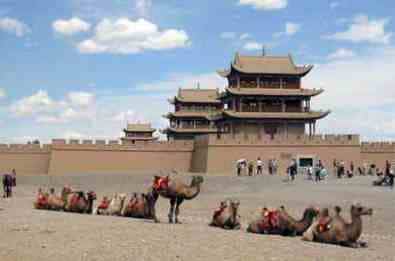 The Great Wall of China as a trading market