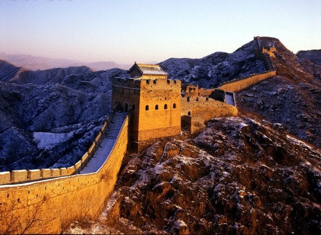 An image of the Great Wall of China
