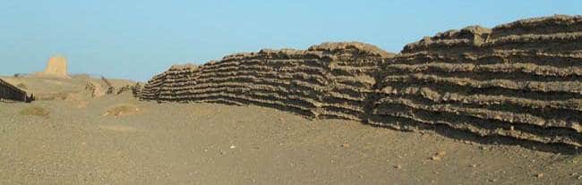 The beginning phase of construction of the Great Wall of China
