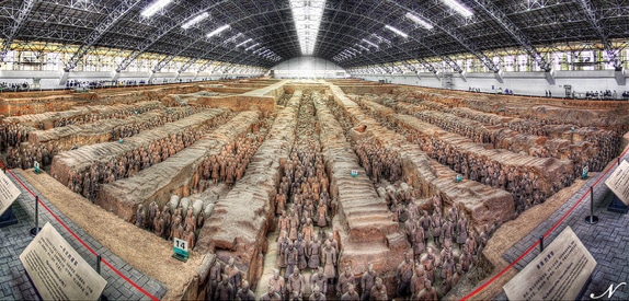 xian terra cotta warriors china travel pictures photos