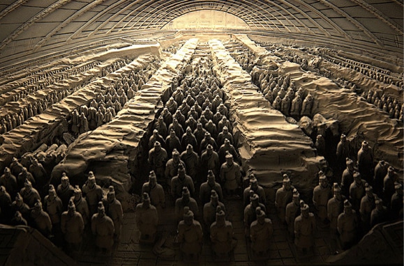 xian terra cotta warriors china travel pictures photos