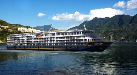 A 5-star international cruise ship